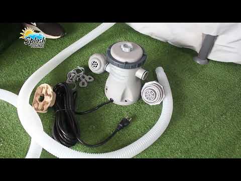 How to install a filter pump in my Bestway structural pool