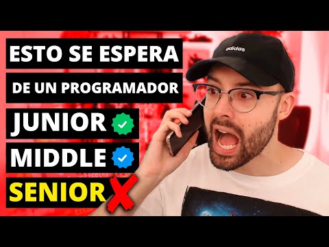 Que se espera de un PROGRAMADOR JUNIOR, MIDDLE y SENIOR 🤔