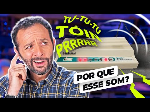Lembra dos SONS BIZARROS do MODEM? A gente conta o que eram!