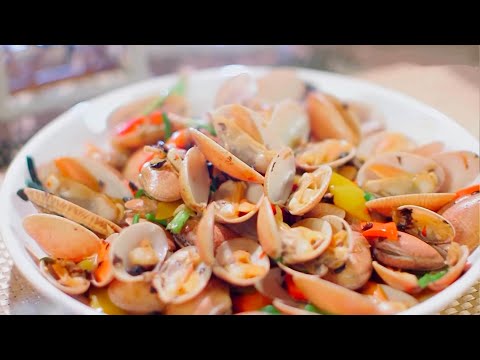 阿爺廚房食譜 | 豉椒炒花蛤