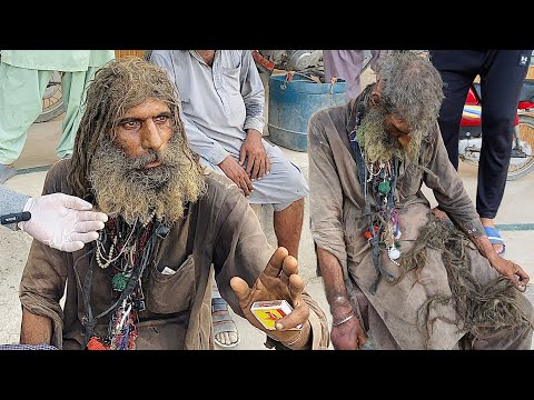47-Year Old Homeless Man Rescued From Bus Stand | INSANE Transformation 