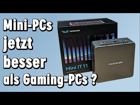 GEEKOM Mini IT11 PC max. 5GHz im Test mit Intel Iris Xe Grafik und Windows 11 Pro