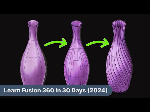 Fusion T-splines are easy! | Day 27 of Learn Fusion 360 in 30 Days - 2024 EDITION