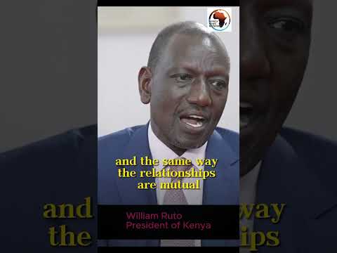 'China Debt Trap' is a Myth: William Ruto, President of Kenya.