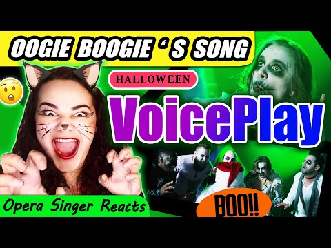 Opera Singer Reacts to VoicePlay - Oogie Boogie’s Song - The Nightmare Before Christmas [A Cappella]