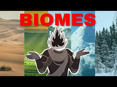 BIOMES on a Fantasy Map! | How to draw a fantasy map