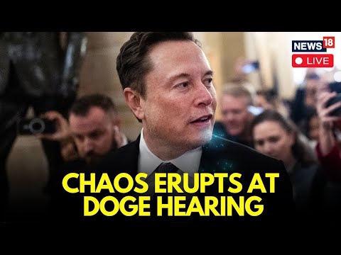 DOGE Senate Hearing | Elon Musk | Whats Really Going On At DOGE Hearing | USA LIVE  | Trump | N18G