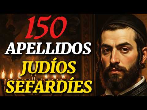 🔯150 Sephardic surnames of Spanish origin: Is yours on the list?