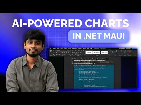 Generate Charts with AI in .NET MAUI using Syncfusion Toolkit | Live Demo with Azure OpenAI