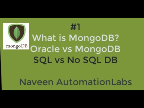 #1 - What is MongoDB (NO SQL DB) || Oracle vs MongoDB || How does it store data?