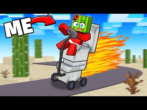 I Turned My TOILET Into A CAR On A Dusty Trip!