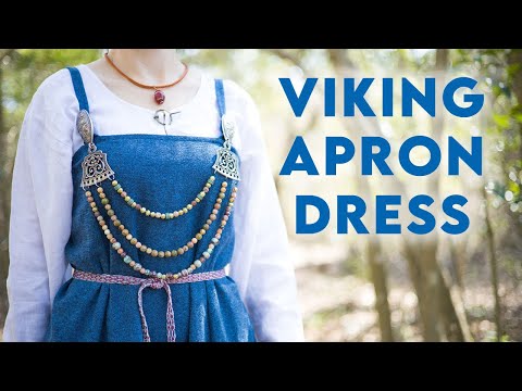 What did Vikings really wear? Making a Norse apron dress