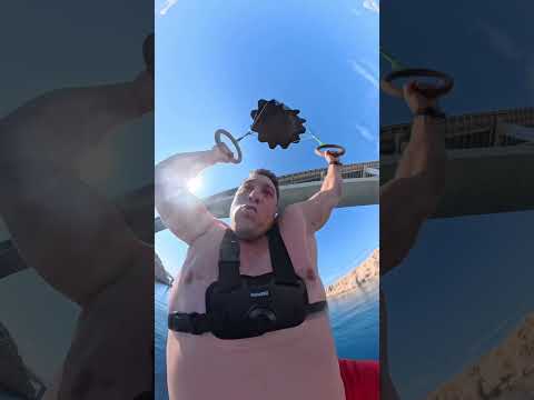 Hand-Held Parachute of a 100ft bridge!