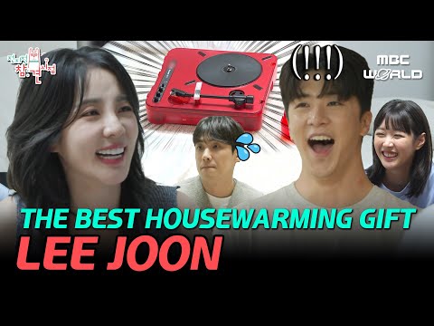 [SUB] LEE JOON discouraged by SANDARA's luxuriours housewarming gifts #LEEJOON #SANDARAPARK