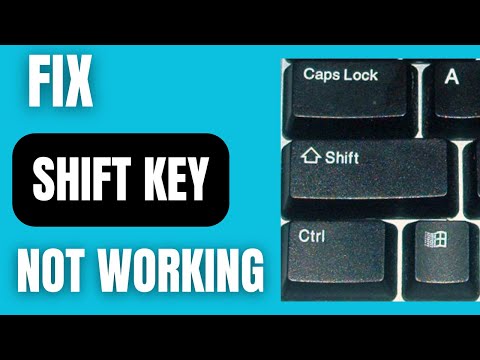 How to Fix Shift Key Not Working on Windows 11/10 [Tutorial]