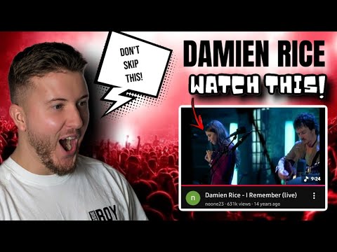 First Time Watching Damien Rice - DON'T SLEEP ON THIS!