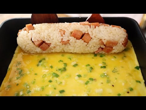 Do you have spam and eggs? Make sure to cook this ❣ It's really good 😍👍