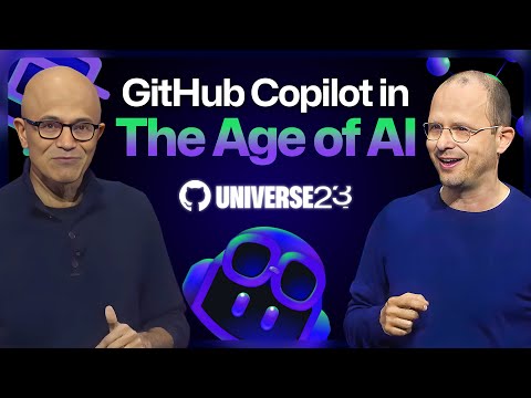 GitHub Universe 2023 opening keynote- Copilot in the Age of AI