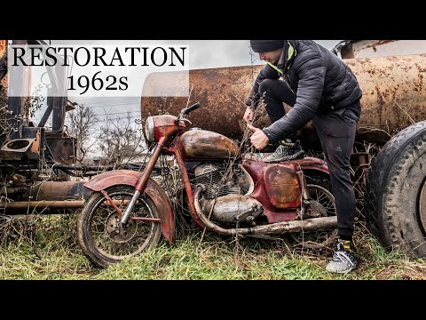 Full Restoration Old Motorcycle Jawa 1962s  2-stroke - FINAL VIDEO