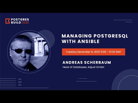 Managing PostgreSQL with Ansible