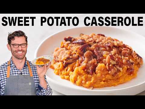 EASY Sweet Potato Casserole Recipe