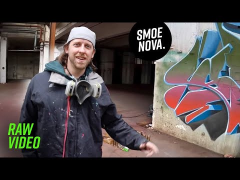 Graffiti TUTORIAL at Lost Place | Full Process with helpful VOICE OVER