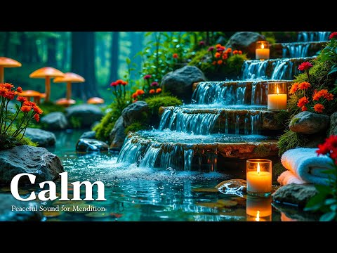 Relaxing Music + Sound of Water 🌿 Calm Your Mind, Anxiety Relief, Deep Sleep | Deep Healing & Focus