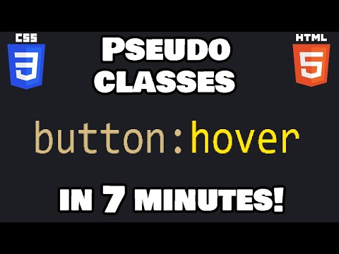 Learn CSS pseudo-classes in 7 minutes! ☟