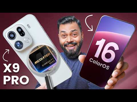 OPPO Find X9 Pro Unboxing & First Look ⚡ ColorOS 16, Dimensity 9500, 200MP 🔭 & More