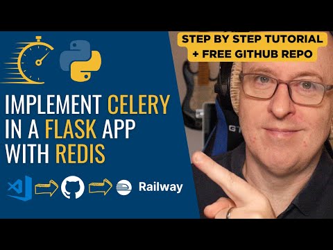 Celery with Redis in a Flask Web App deployed on Railway