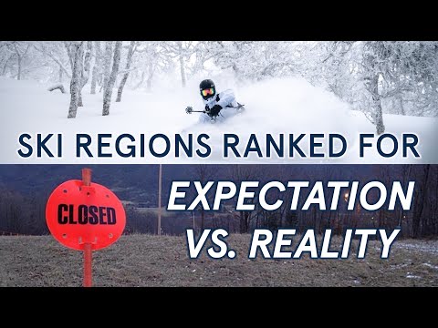 Ski Resort Regions RANKED By Reliability - Worst to Best (US/Canada)