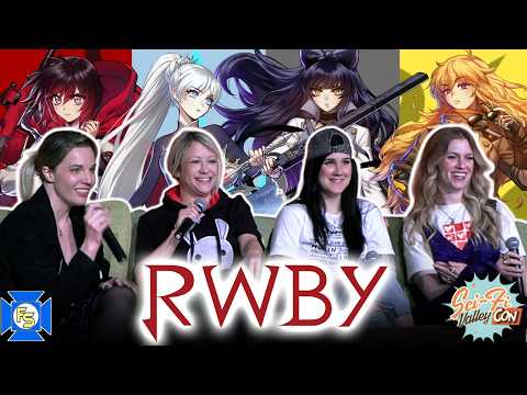 RWBY VOICE CAST PANEL – Sci-Fi Valley Con June 2025