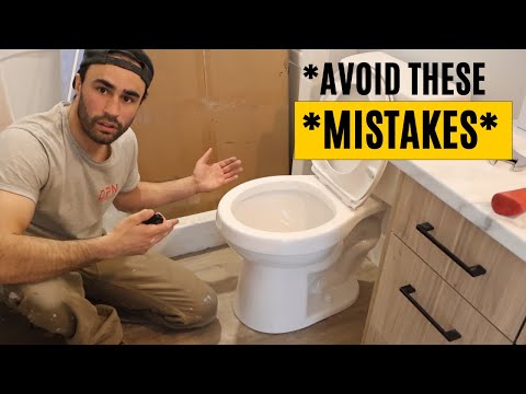 *SIMPLE* DIY How To Easily Install a Toilet By Yourself - Step-by-Step Guide For Home Owners
