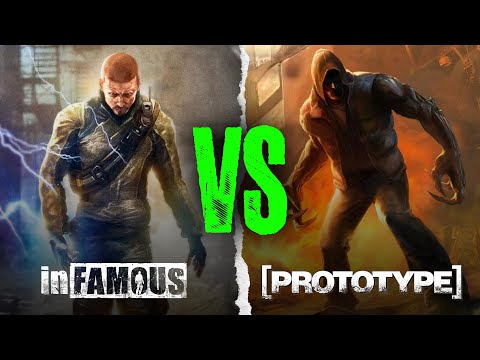 Infamous Vs. Prototype... Which Superhero Sandbox Game was Better?