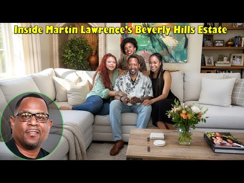 Inside Martin Lawrence’s Beverly Hills Estate – A Comedy King’s Life of Fortune, Fame, and Family