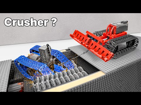When LEGO Tug of War Ends in Total Destruction | FM Lego Technic