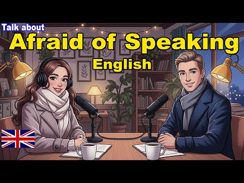 How To Talk About feel afraid to speak English | Slow English Conversation Practice