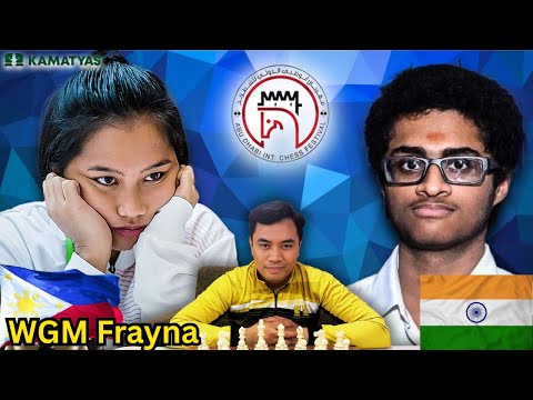 WGM Janelle Frayna, NAMIMISAK Ng Masters Sa Abu Dhabi Chess festival 2025