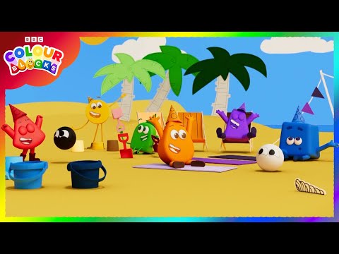 The Coolest Group Adventures! 🌄 | Colours for Kids | @colourblocks