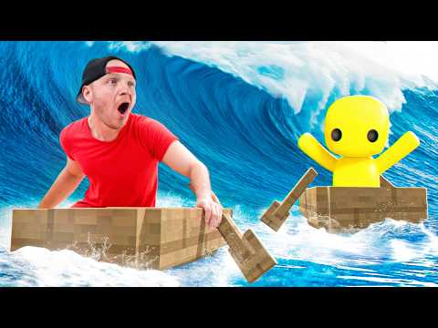 I Survived a TSUNAMI in Wobbly Life!