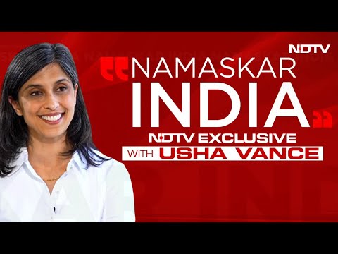 Usha Vance Interview | NDTV Exclusive - "Took 1st Opportunity We Got To Come To India": Usha Vance