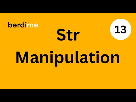 Python | Str manipulation part-V