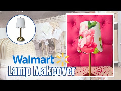 Custom Lamp Under $25/DIY Lamp Makeover Anyone Can Do