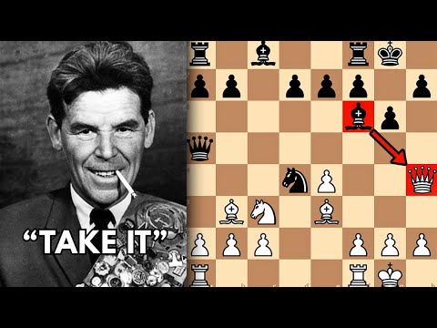 He Sacrificed His QUEEN - And Still WON! The Most Legendary Queen Sacrifice in Chess History