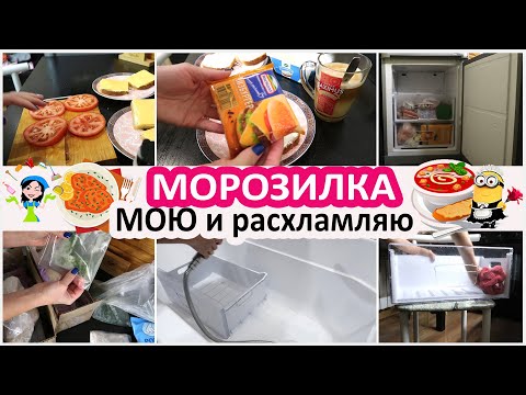Расхламление морозилки. Обзор холодильника