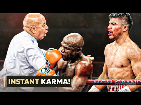 When Floyd Mayweather Took Revenge On The Dirty Fighter!