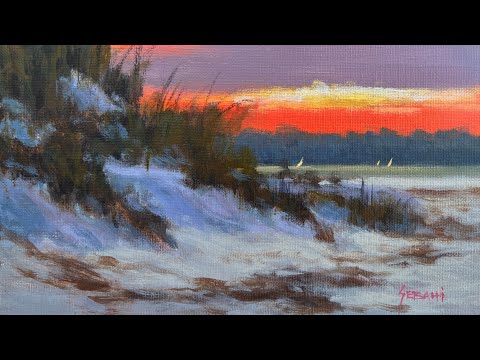 A Seascape in Acrylics