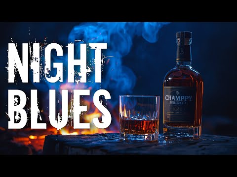 Deep Night Blues | Slow Whiskey Music, Moody Guitar & Relaxing Lounge Vibes