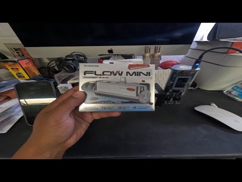flow mini 1 power bank sharge for iOS & android unboxing and use