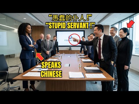 Chinese Execs Called Black CEO "Servant" — Her Mandarin Clapback Ended a $2.1B Deal in the Boardroom